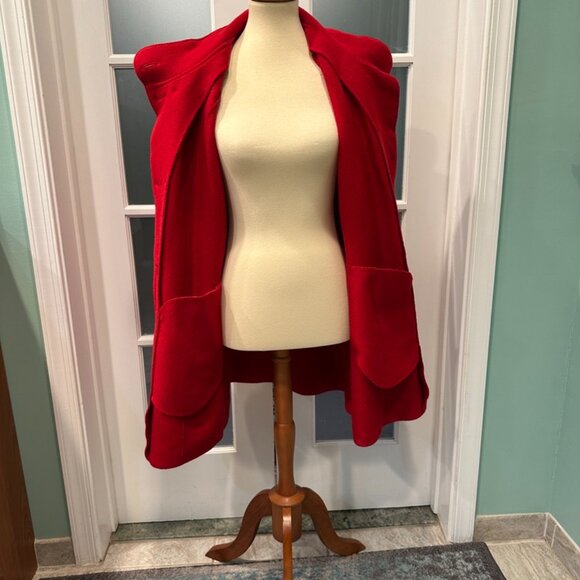 Geiger Collection Boiled Wool Coat - Picture 3 of 10